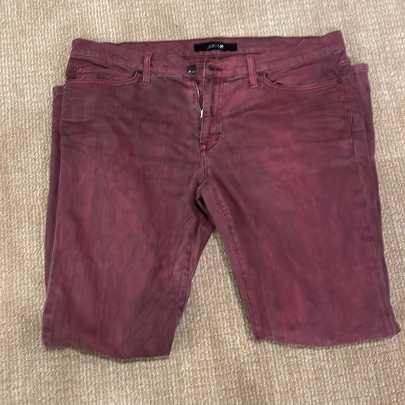Men’s 40x32 Joe’s Jeans burgundy color - Picture 2 of 15